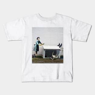 Banksy Valentine's Day Kids T-Shirt